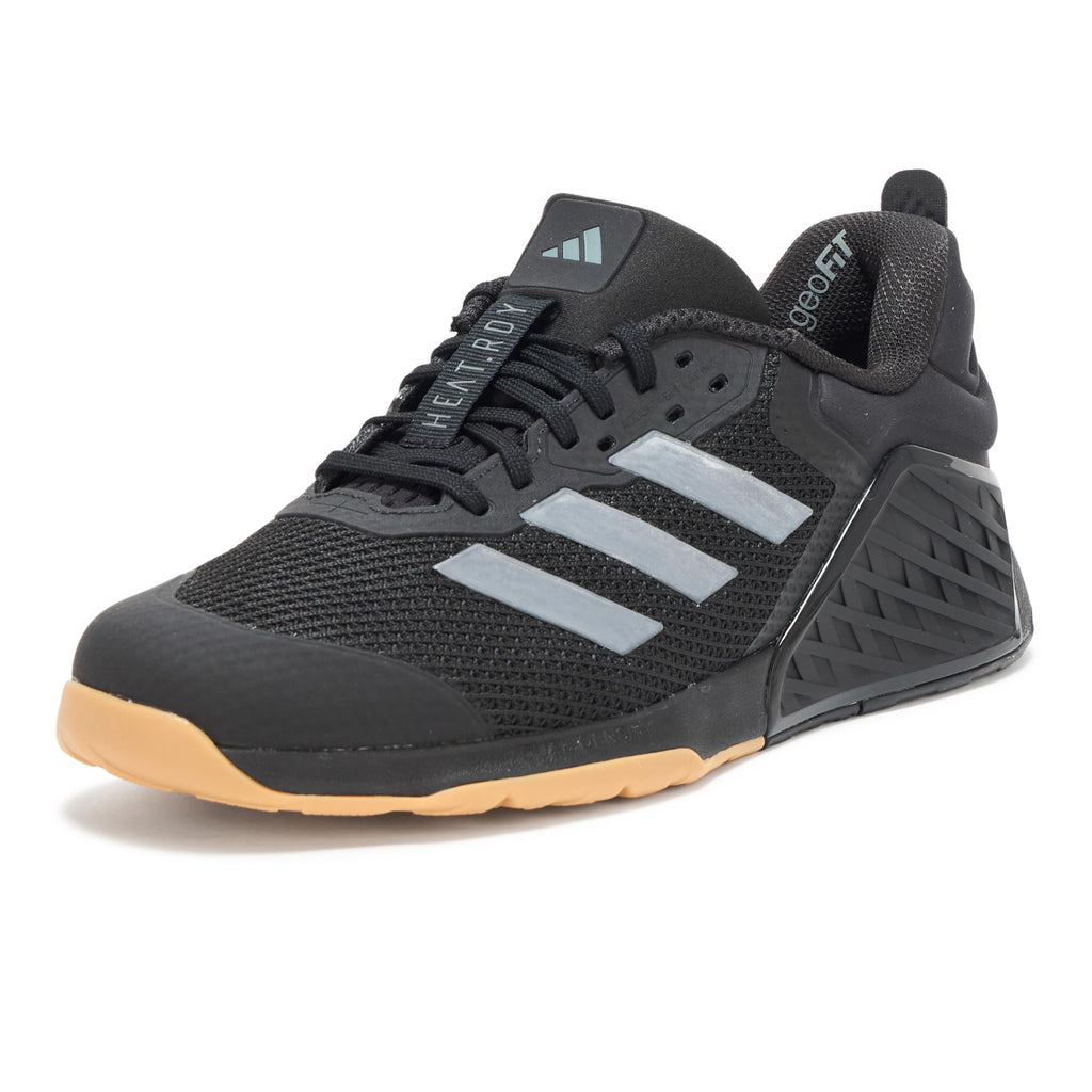 adidas Womens Dropset 3 Training Sneaker Black/Grey/Grey 7