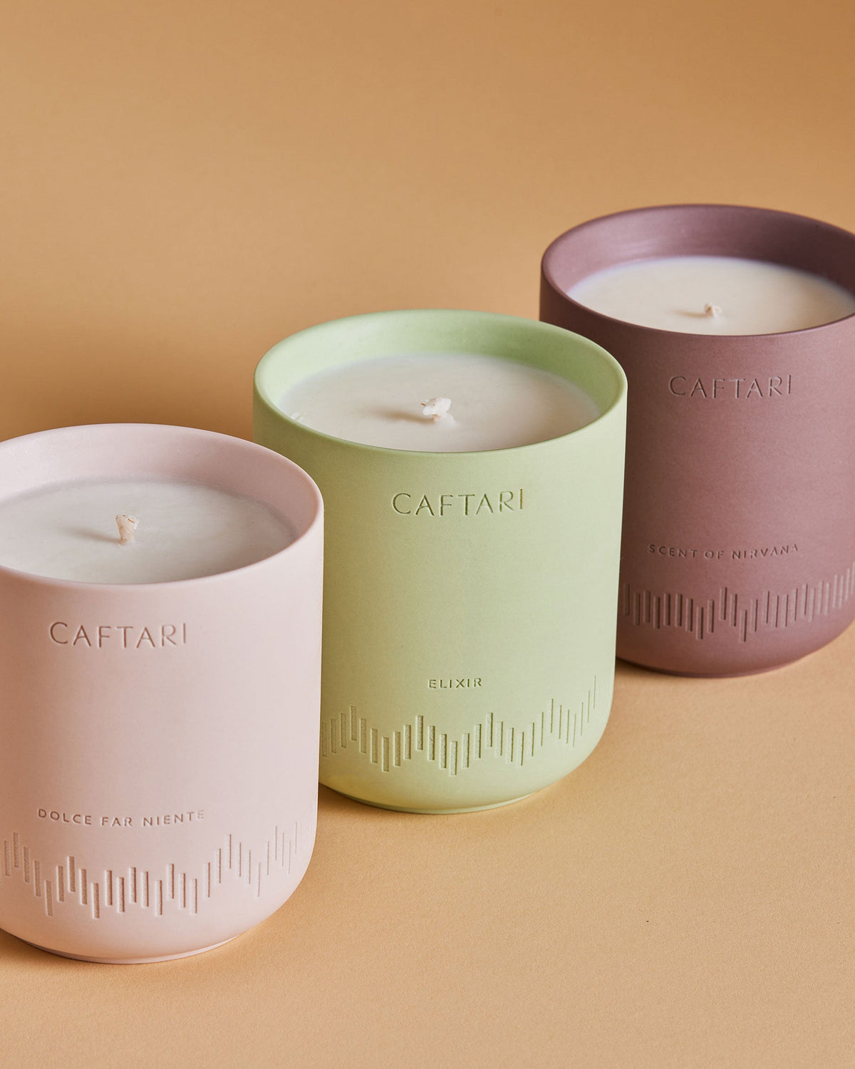 Caftari Signature Gift Set — Luxury Candle Trio