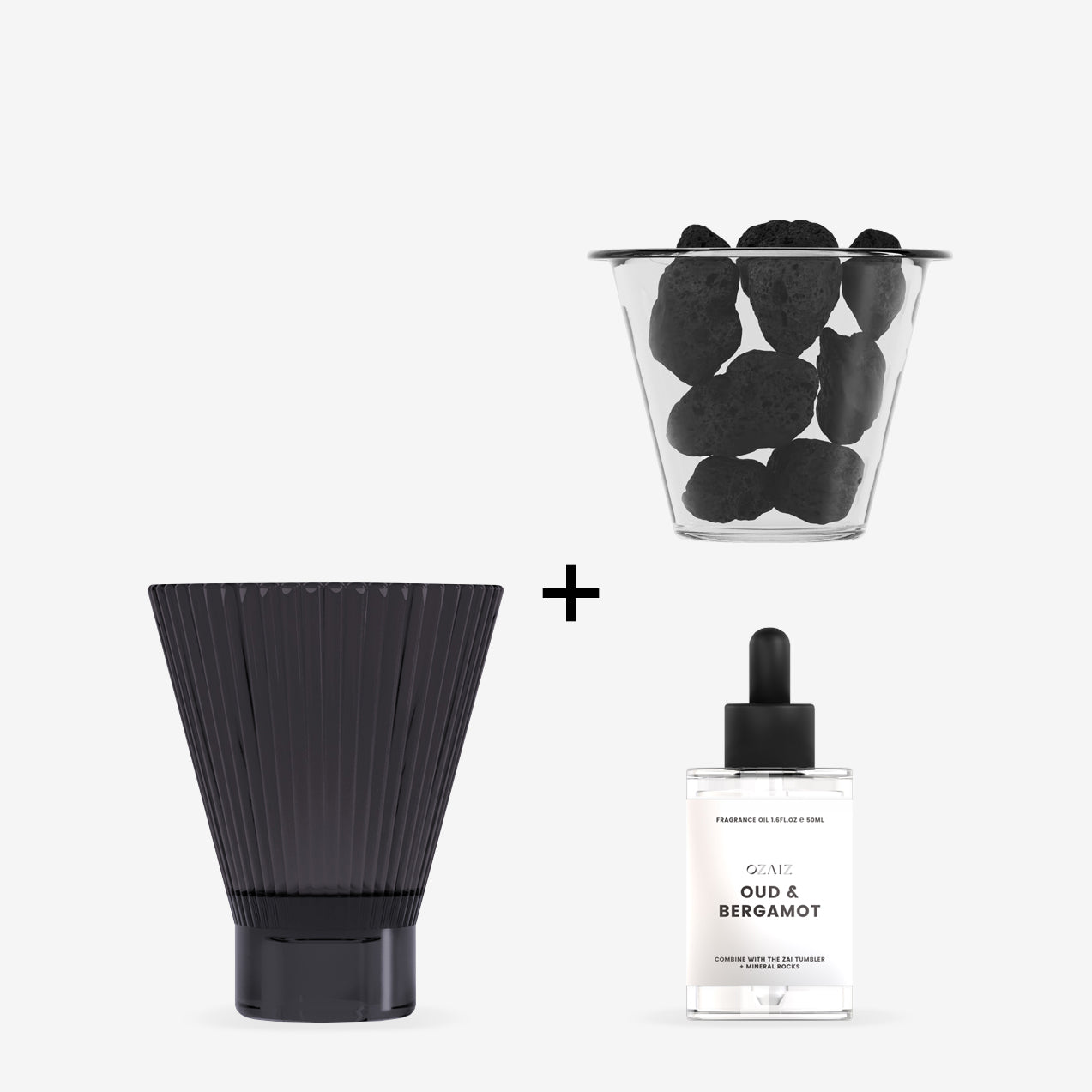 ZAI Lava Rock Diffuser - Oud & Bergamot