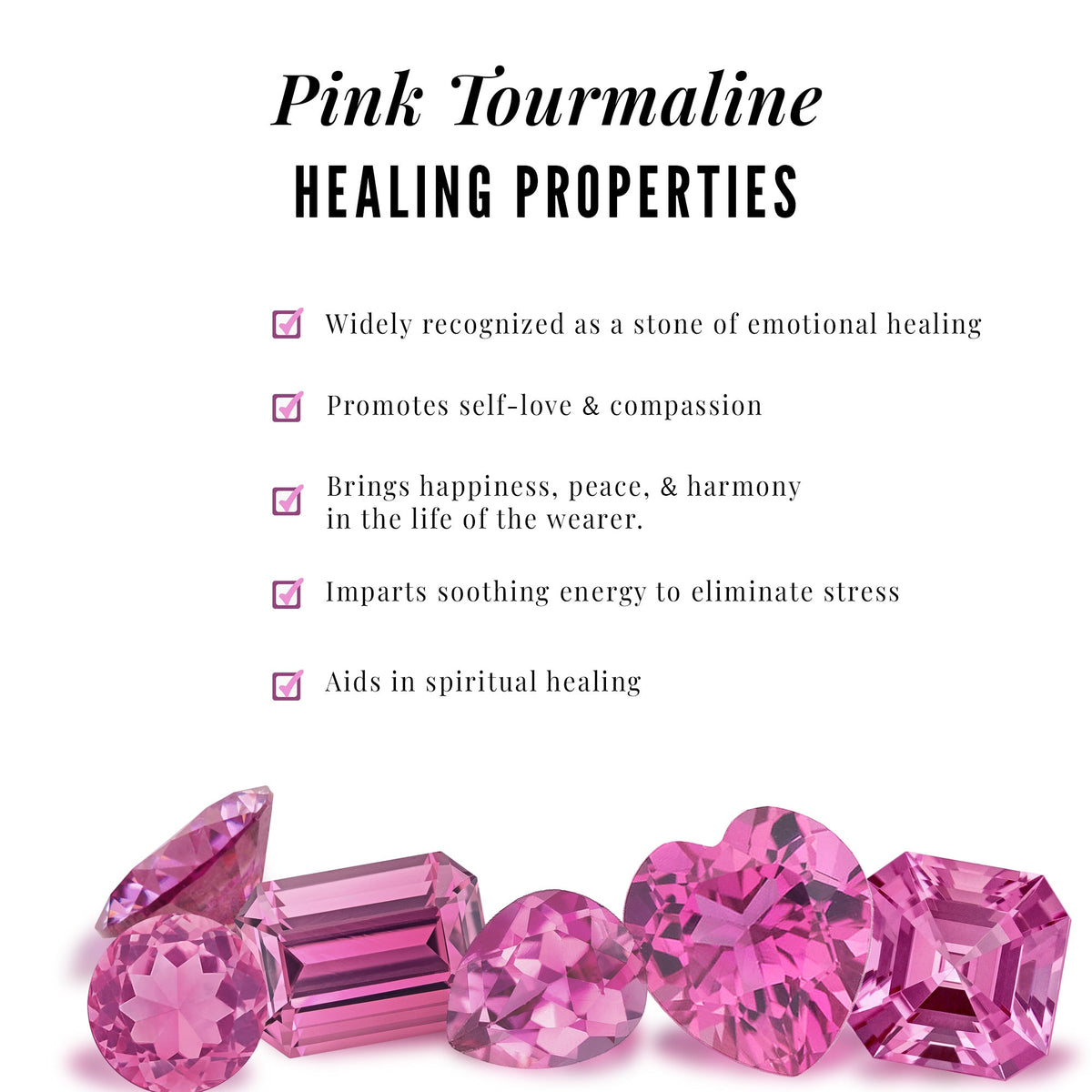 Pink Tourmaline & Diamond Oval Stud Earrings