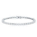 East West Oval Lab Grown Diamond Tennis Bracelet
