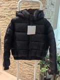 White Winter Jacket for Women – Hooded Thick Warm Padded Coat