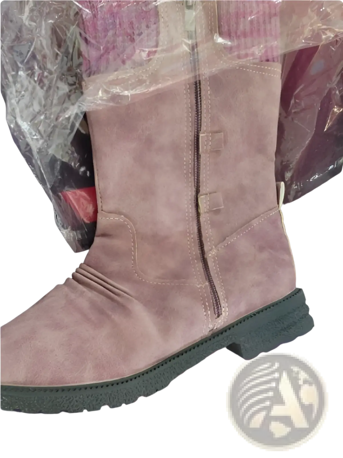 Women Winter Snow Boots Suede Mid Calf Martin Shoes